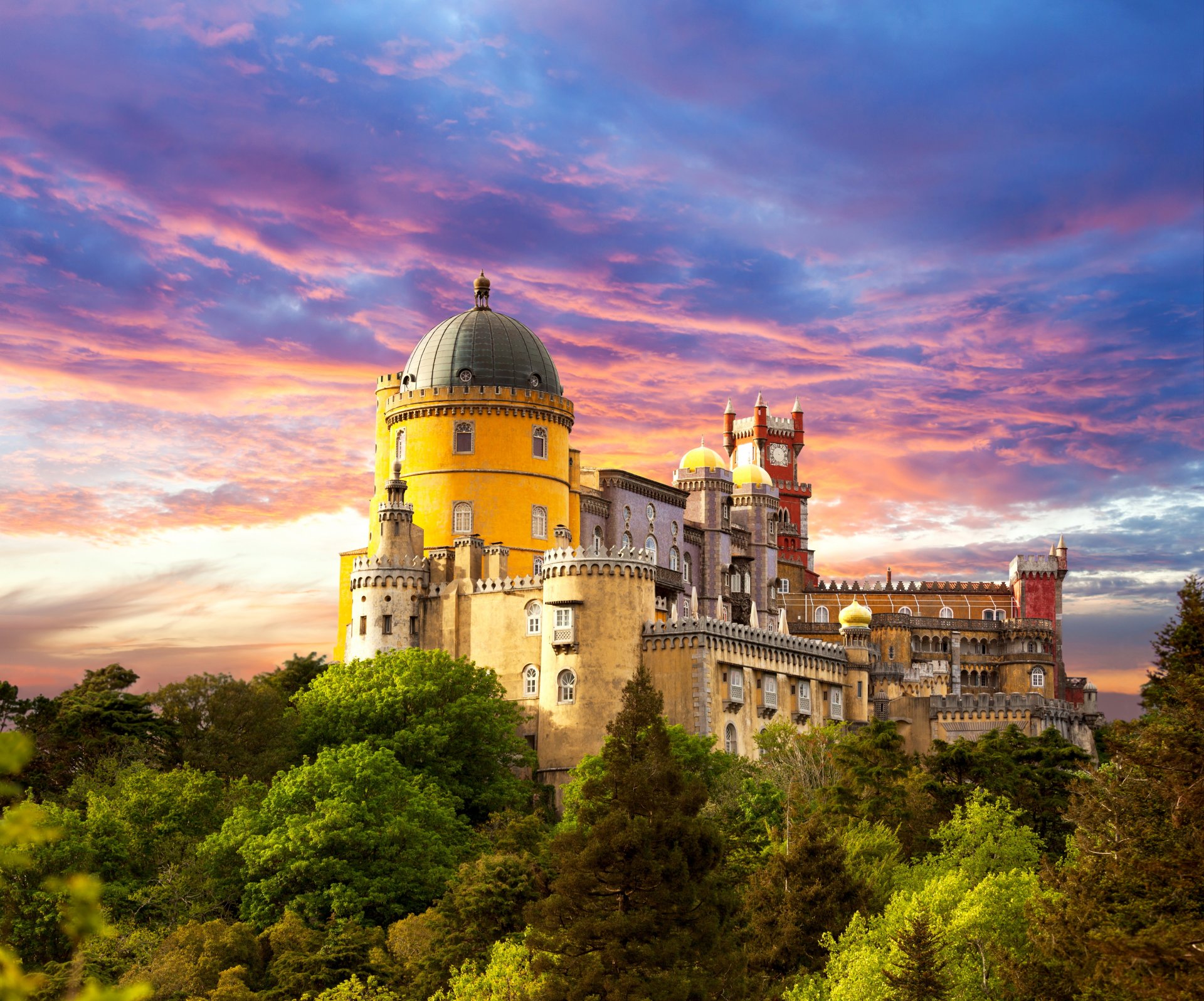 pena palace sintra castle portugal