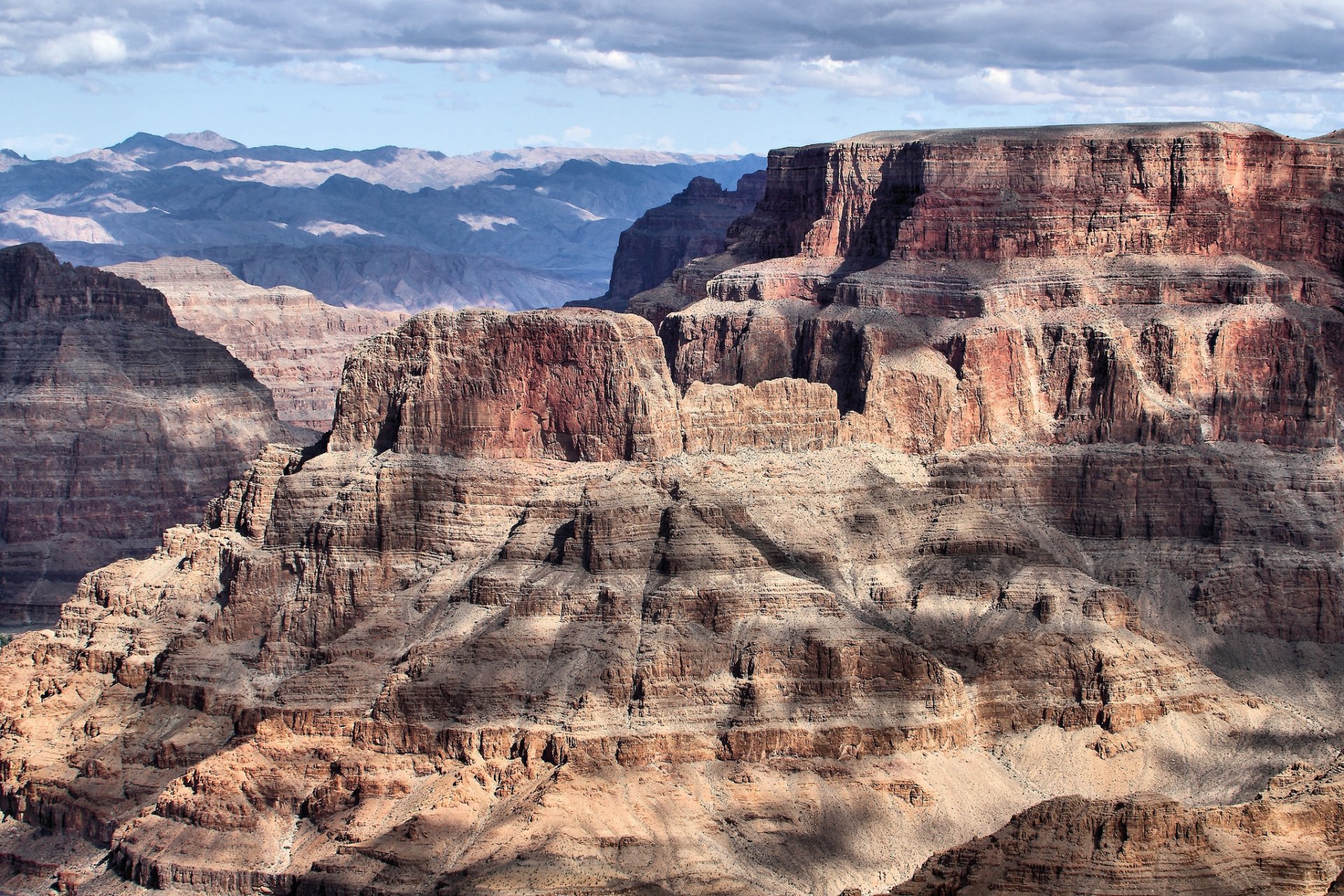 grand canyon parc national arizona ciel montagnes canyon paysage