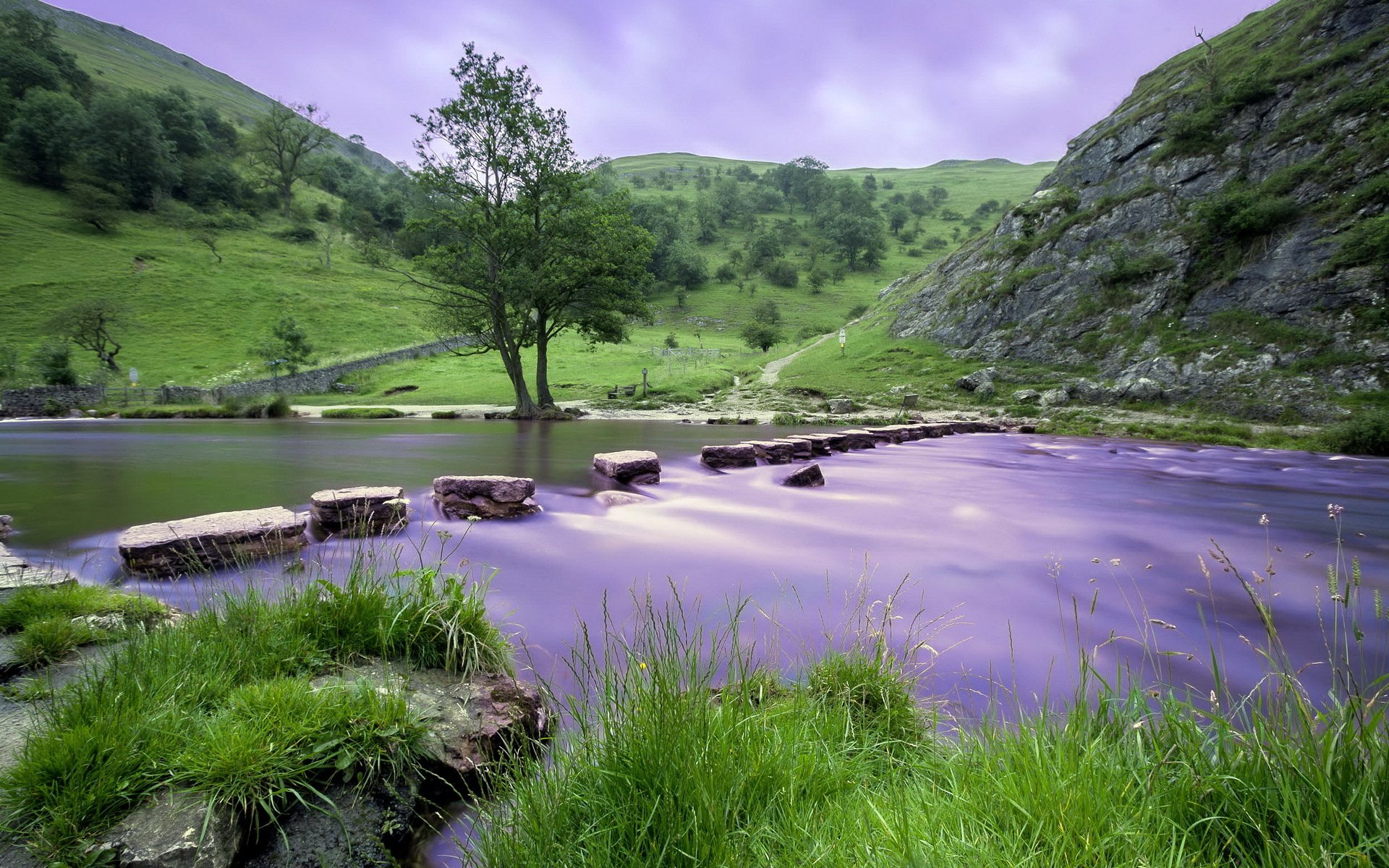 fluss himmel landschaft