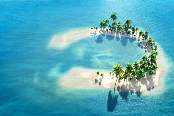 Un posto paradisiaco alle Maldive