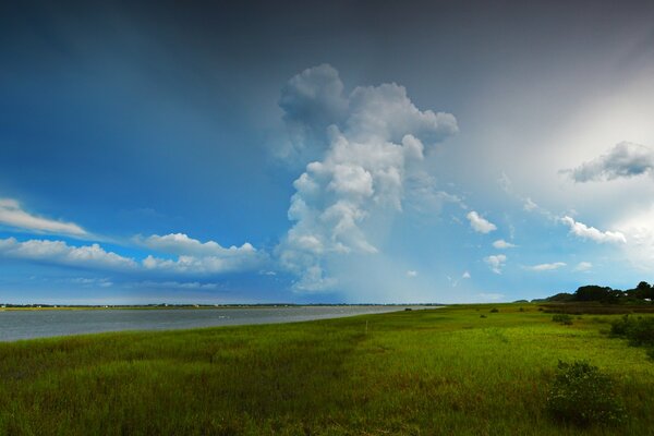 Returning home through the fields of clouds