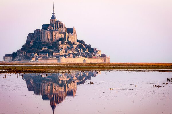 A large castle in France