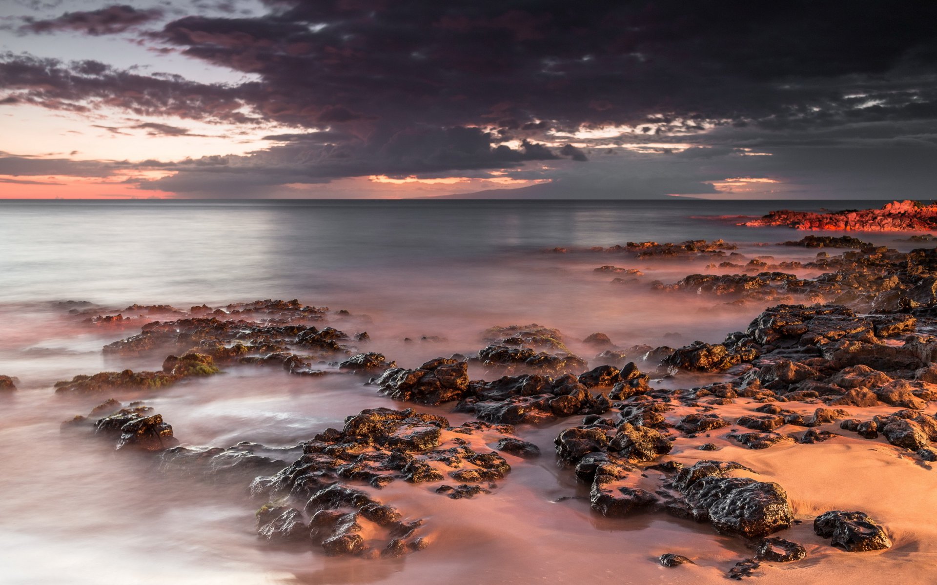 états-unis hawaii kihei këökea ahupua a mer paysage