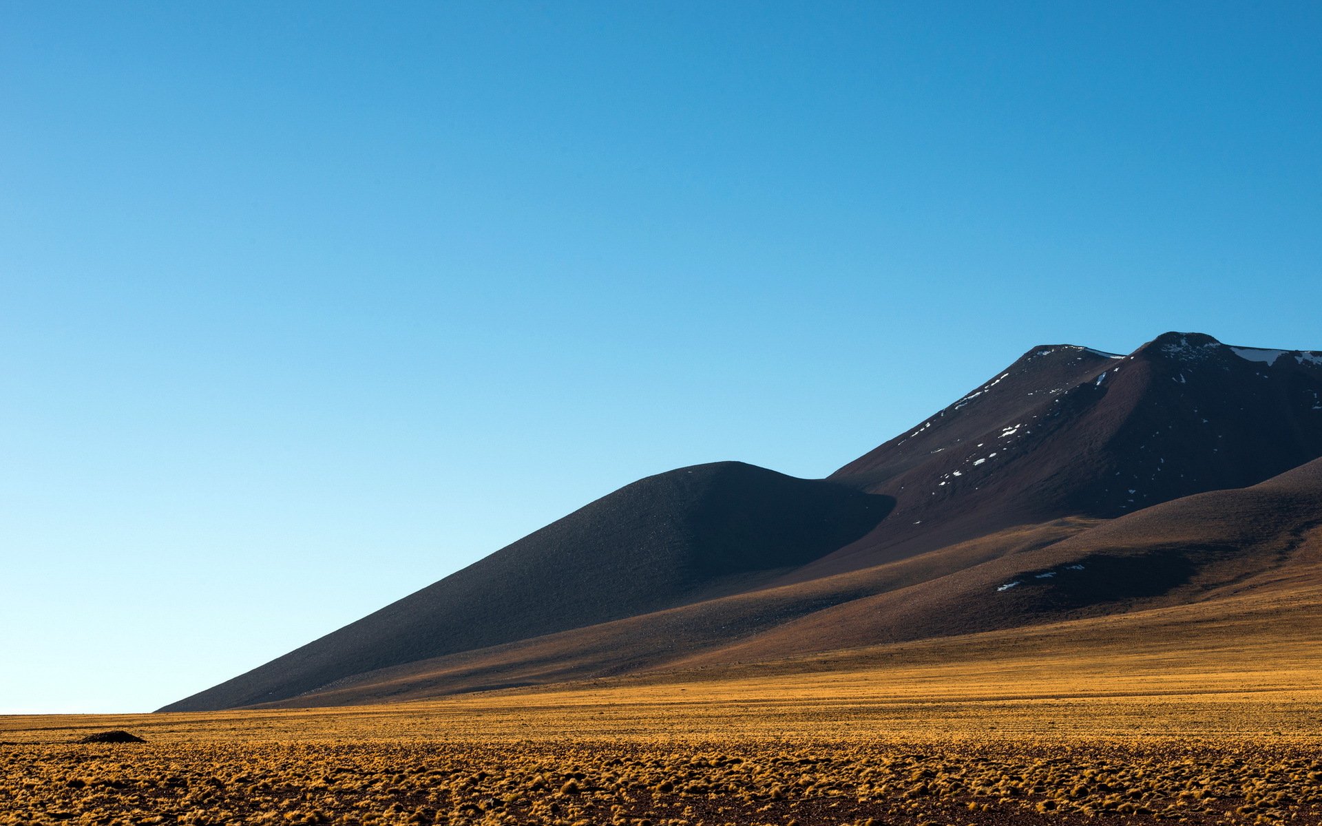 feld berge landschaft