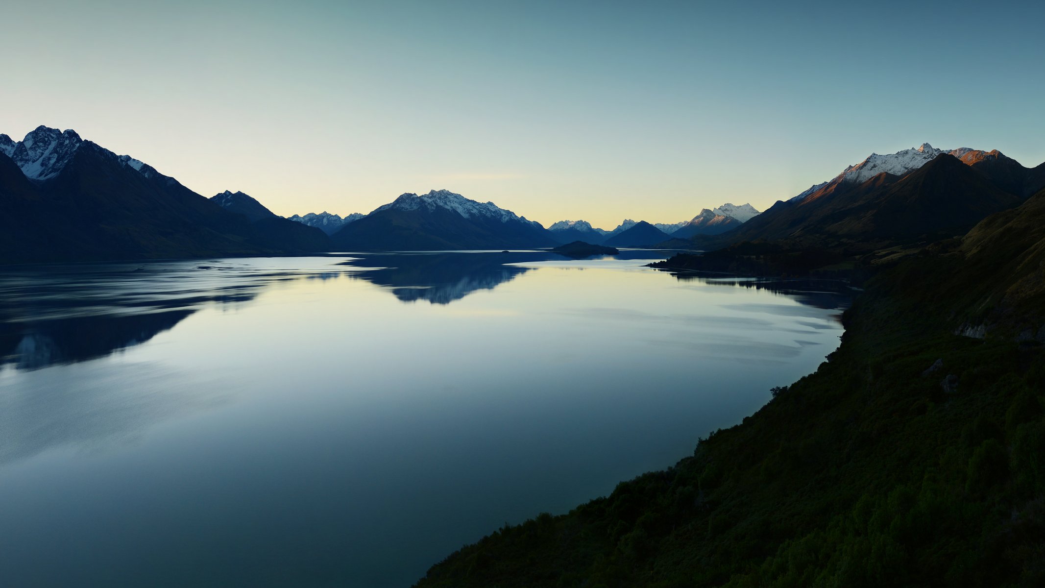 new zealand lake mountain