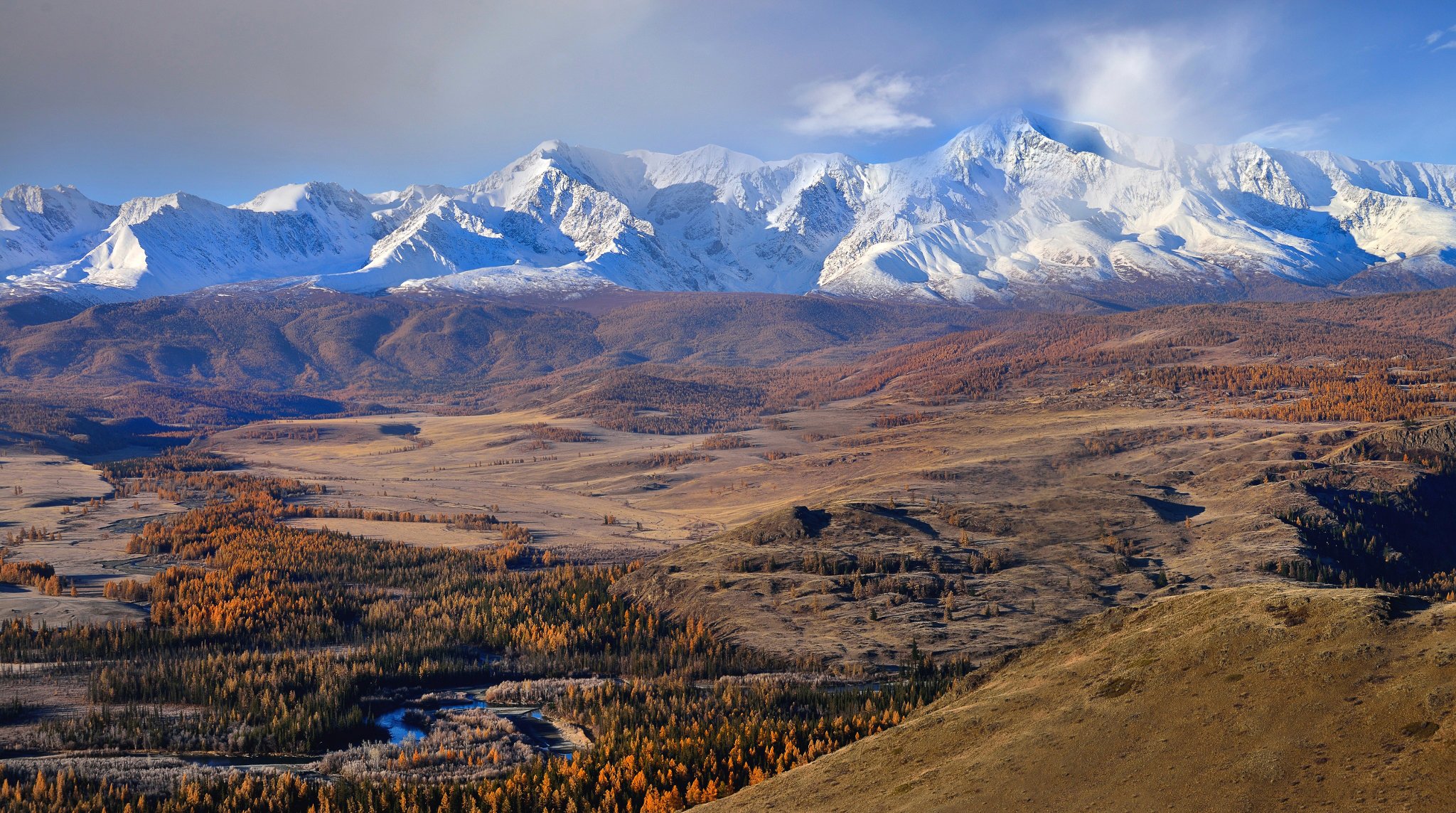 altai montañas otoño