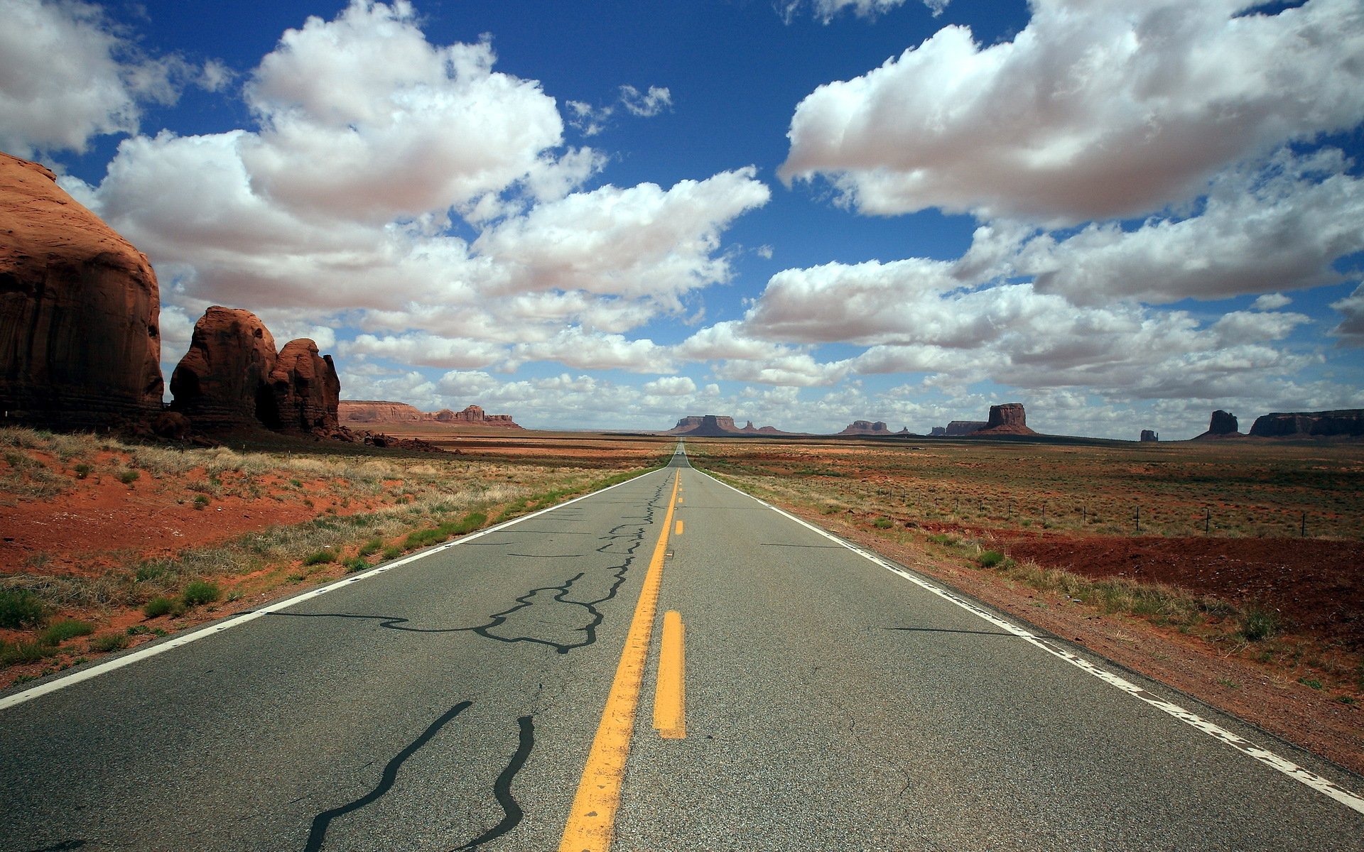 estados unidos utah goulding carretera paisaje