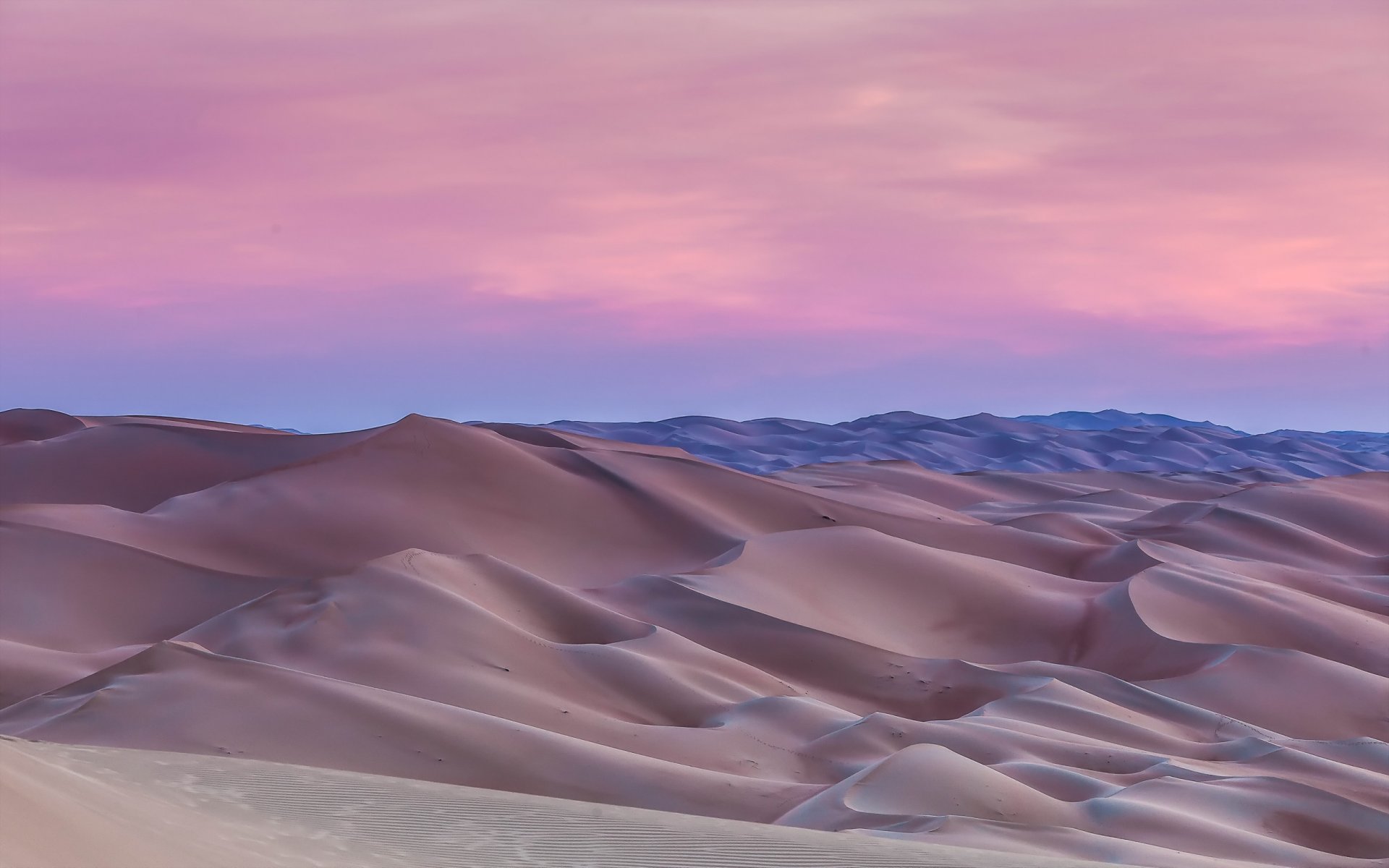 désert dunes paysage