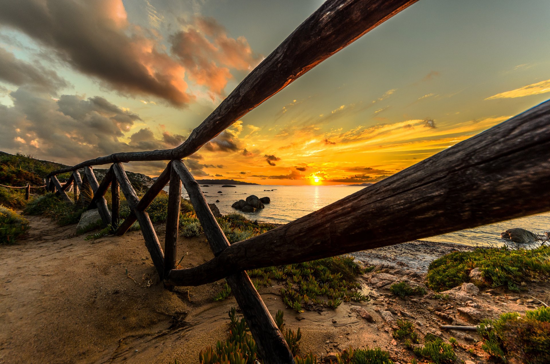 nature landscape sky sunset beach ocean sun sand sea dawn