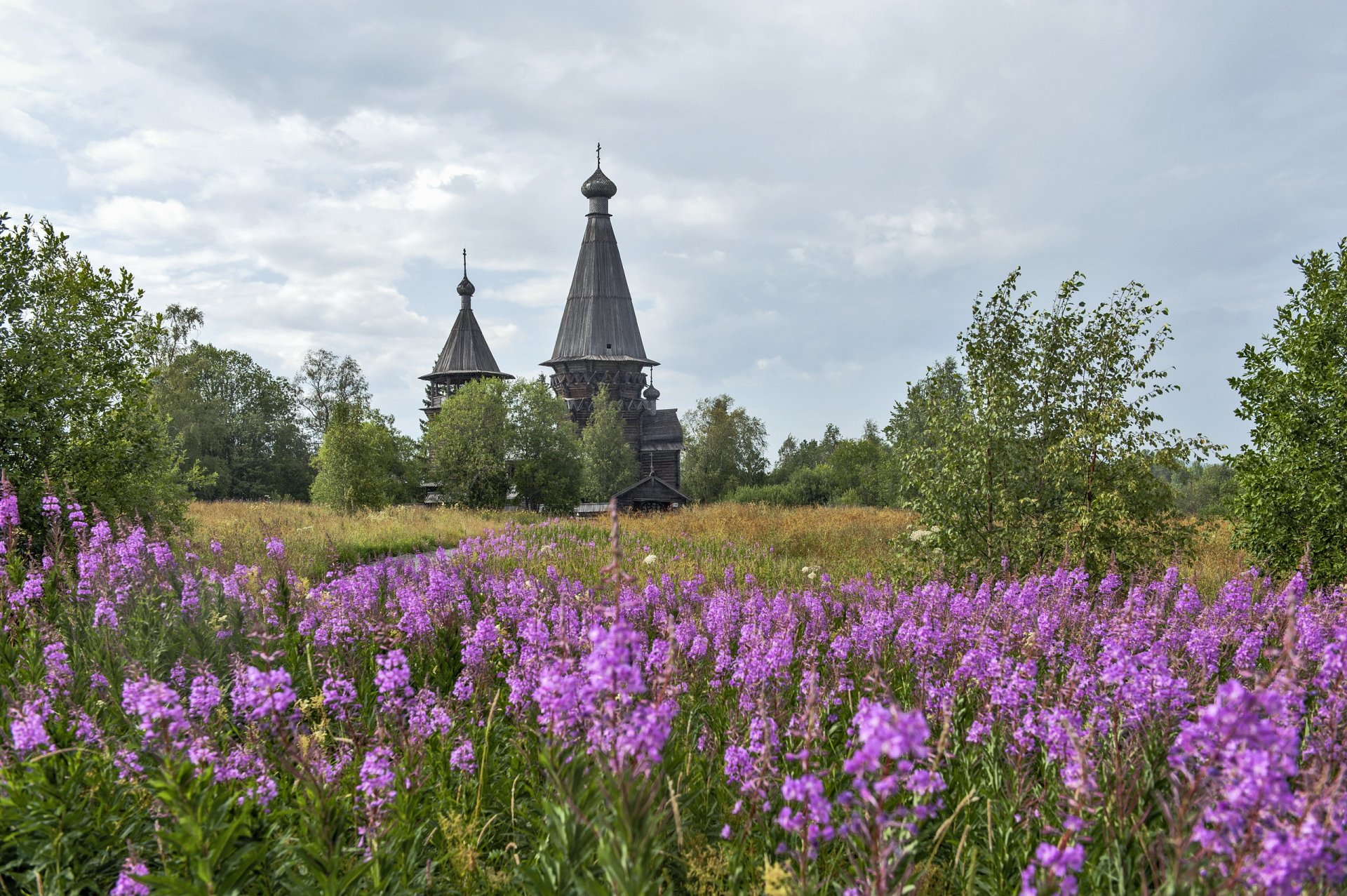 gimreka région de leningrad paysage orthodoxie nature temple église