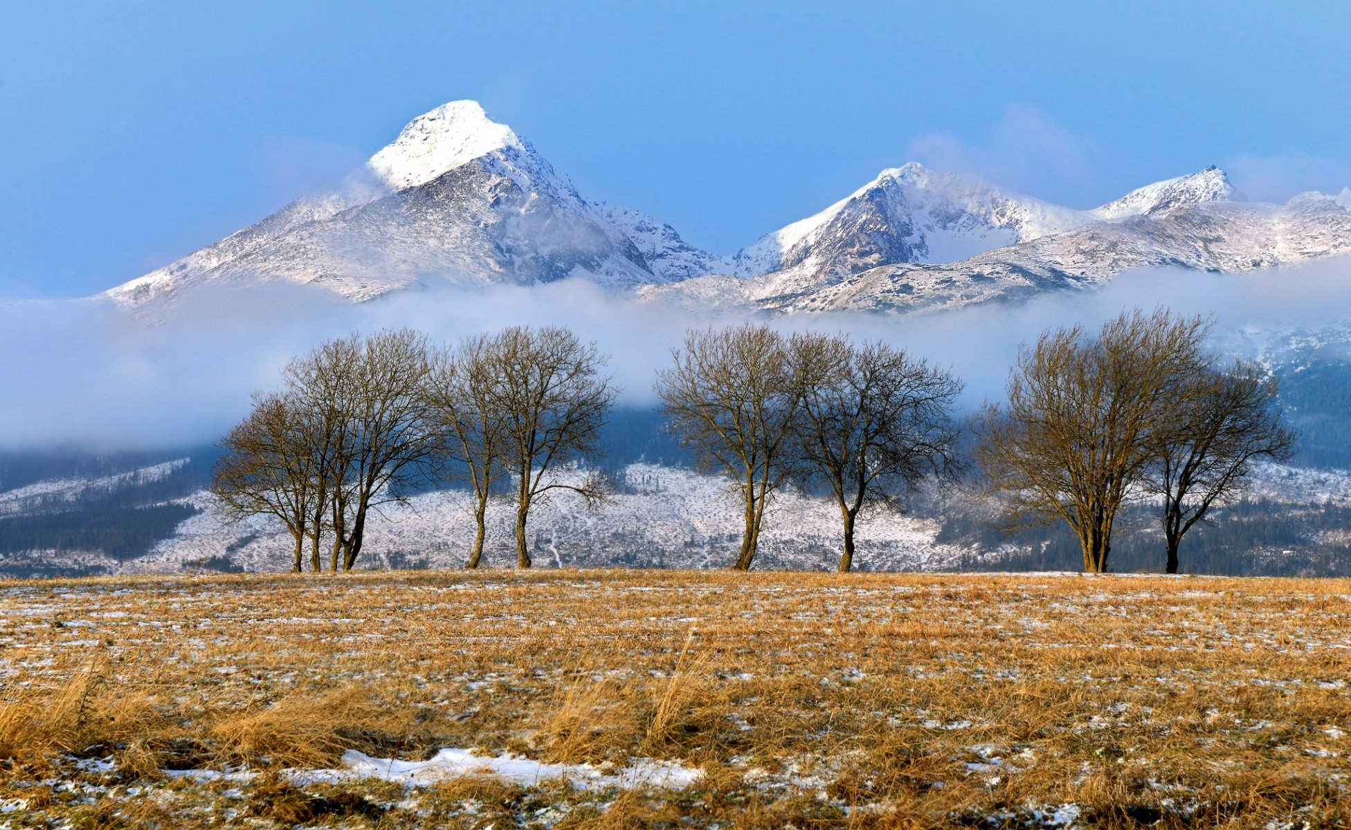 slovacchia montagne tatra inverno