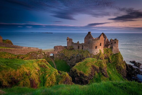 County Antrim on the edge of Northern Ireland