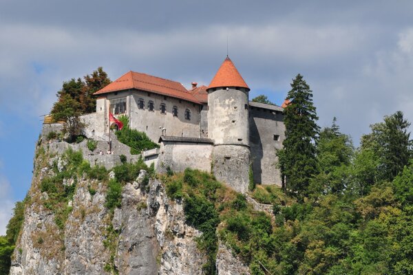 Bled Castle in Slovenia