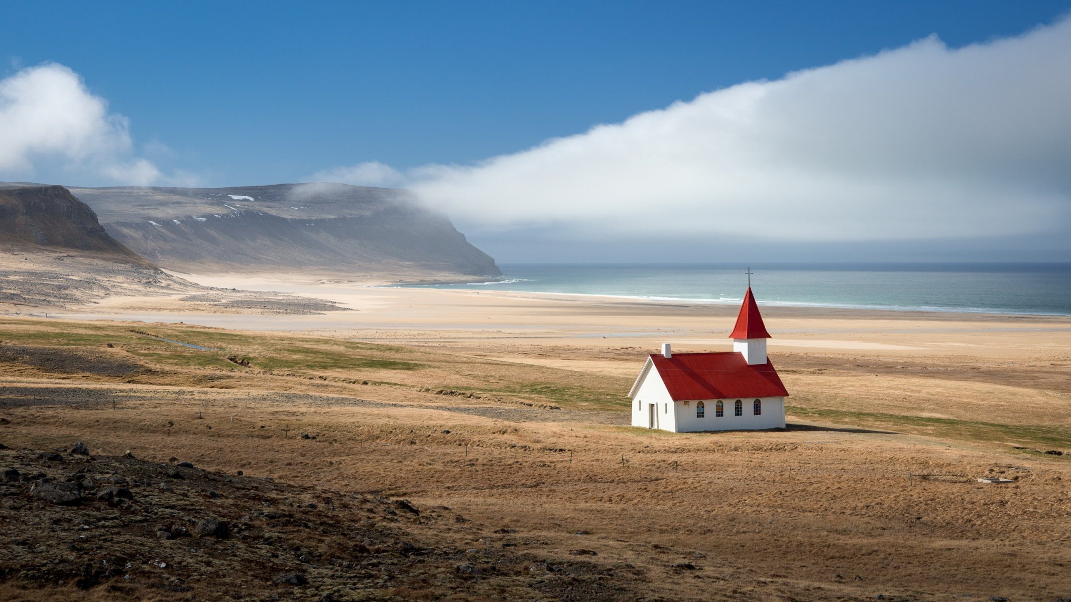 ea temple mountain landscape iceland