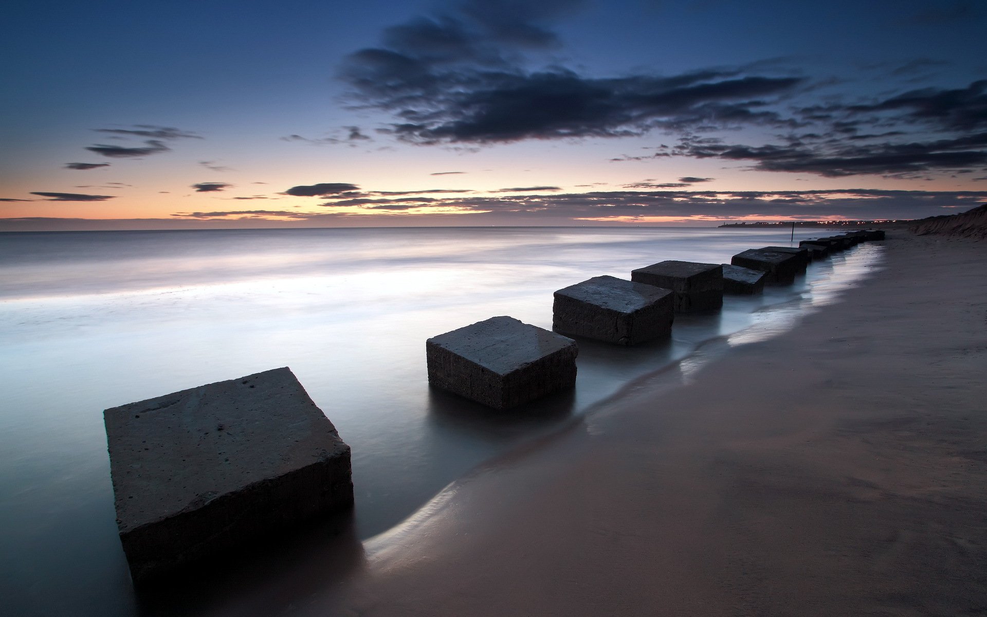 england blyth meer platten landschaft