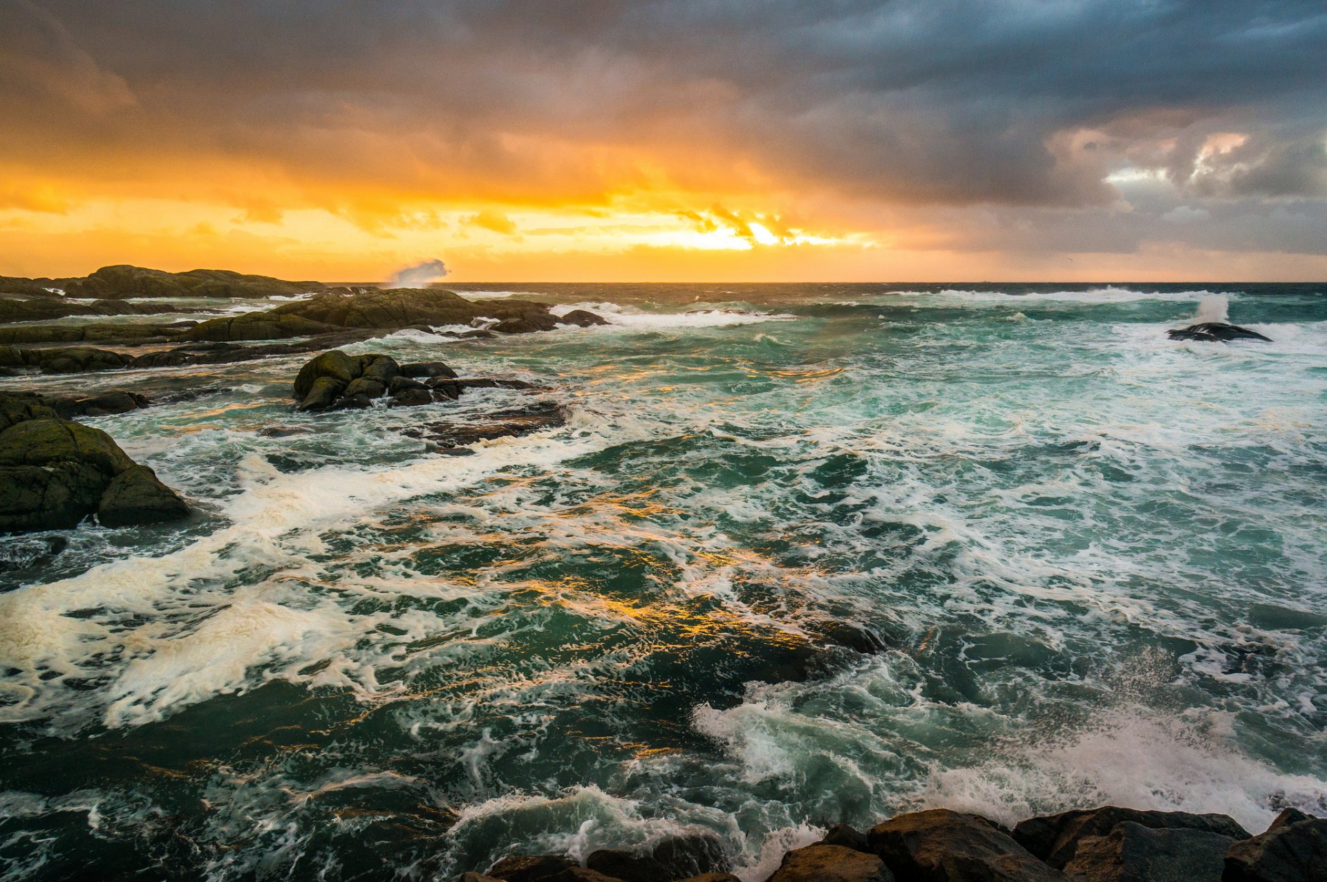 ea beach stones wave