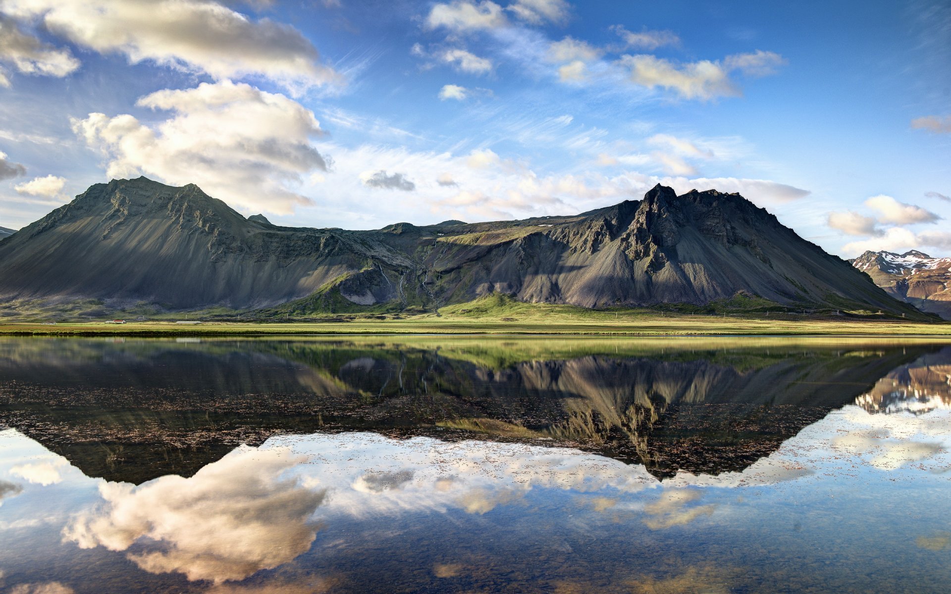 lake mountain landscape