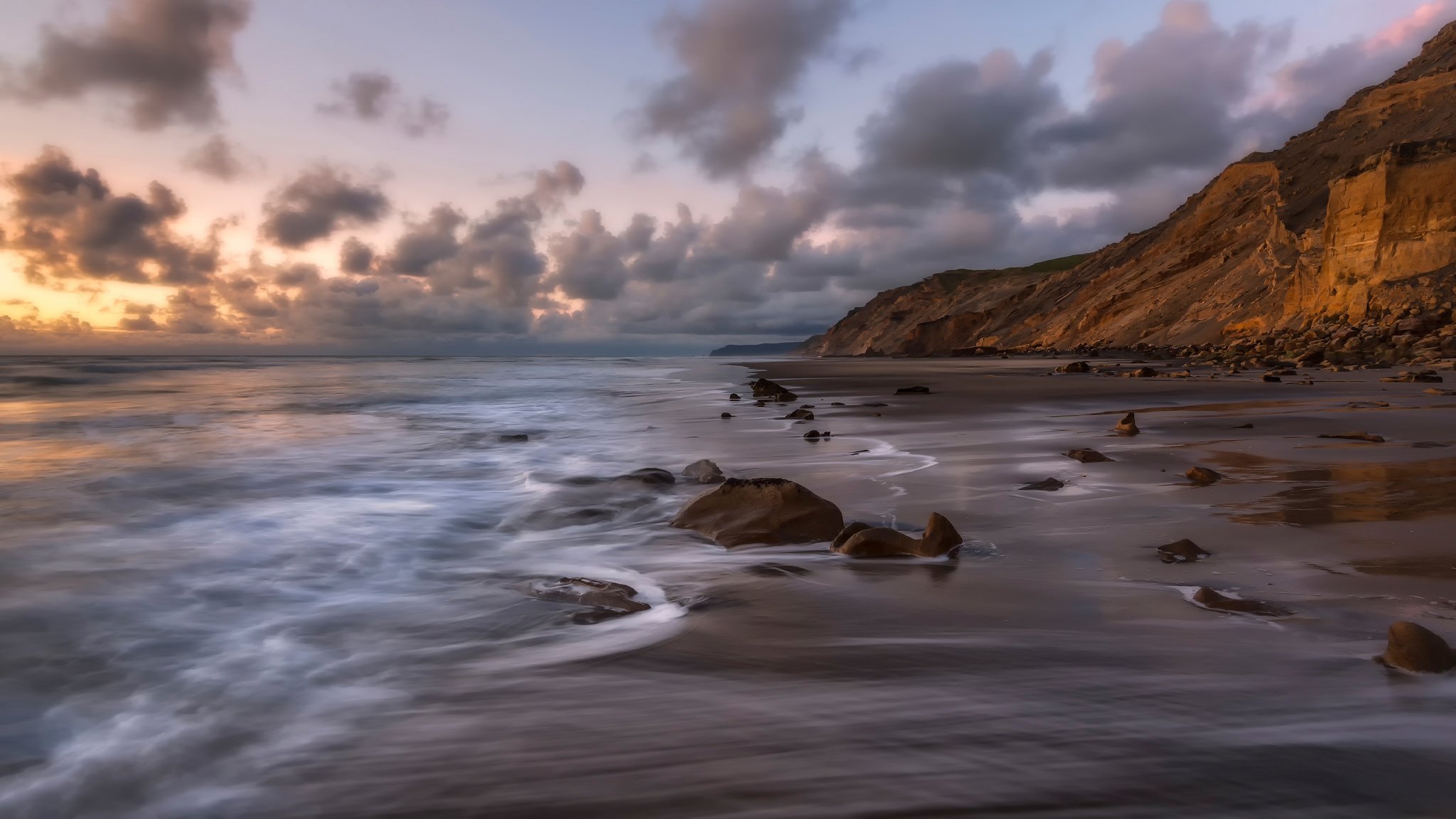 rock stones wave