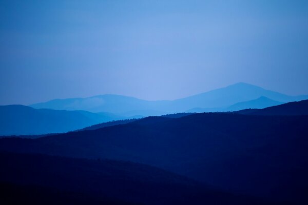 The mysterious twilight hills of Montalcino