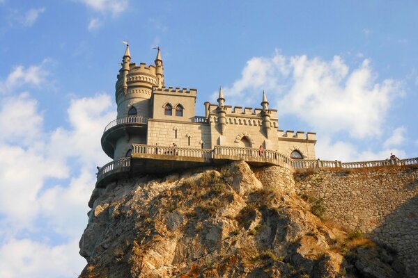 Ласточкино гнездо-достопримечательность Крыма