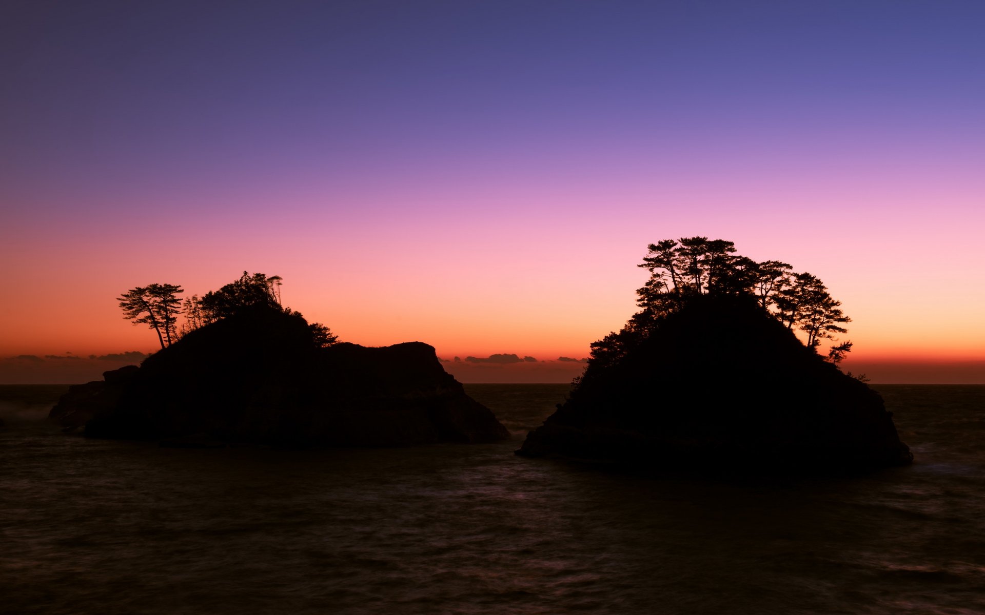 japon préfecture de shizuoka nishiizu-cho nuit paysage