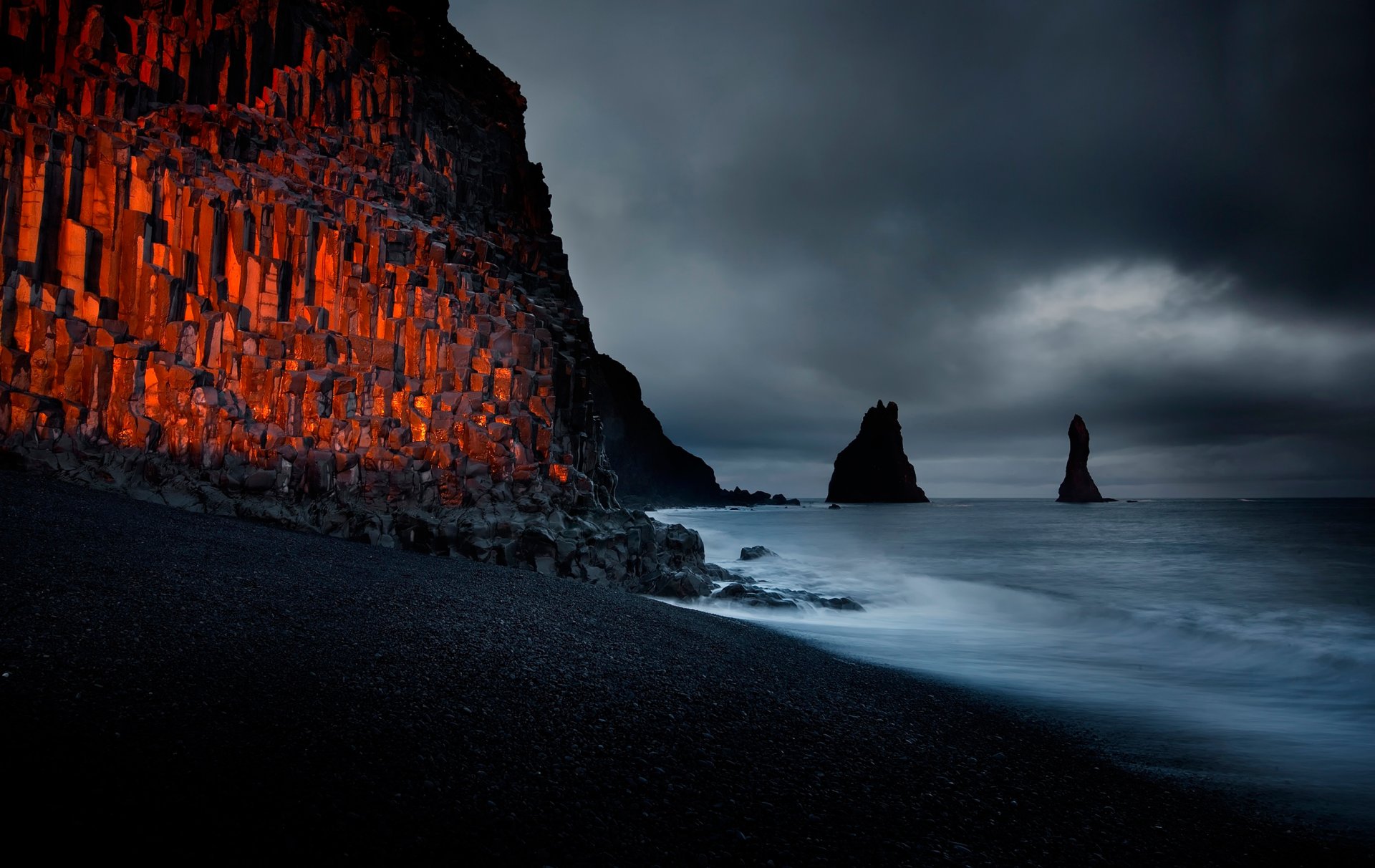 Пляж Рейнисфьяра Исландия