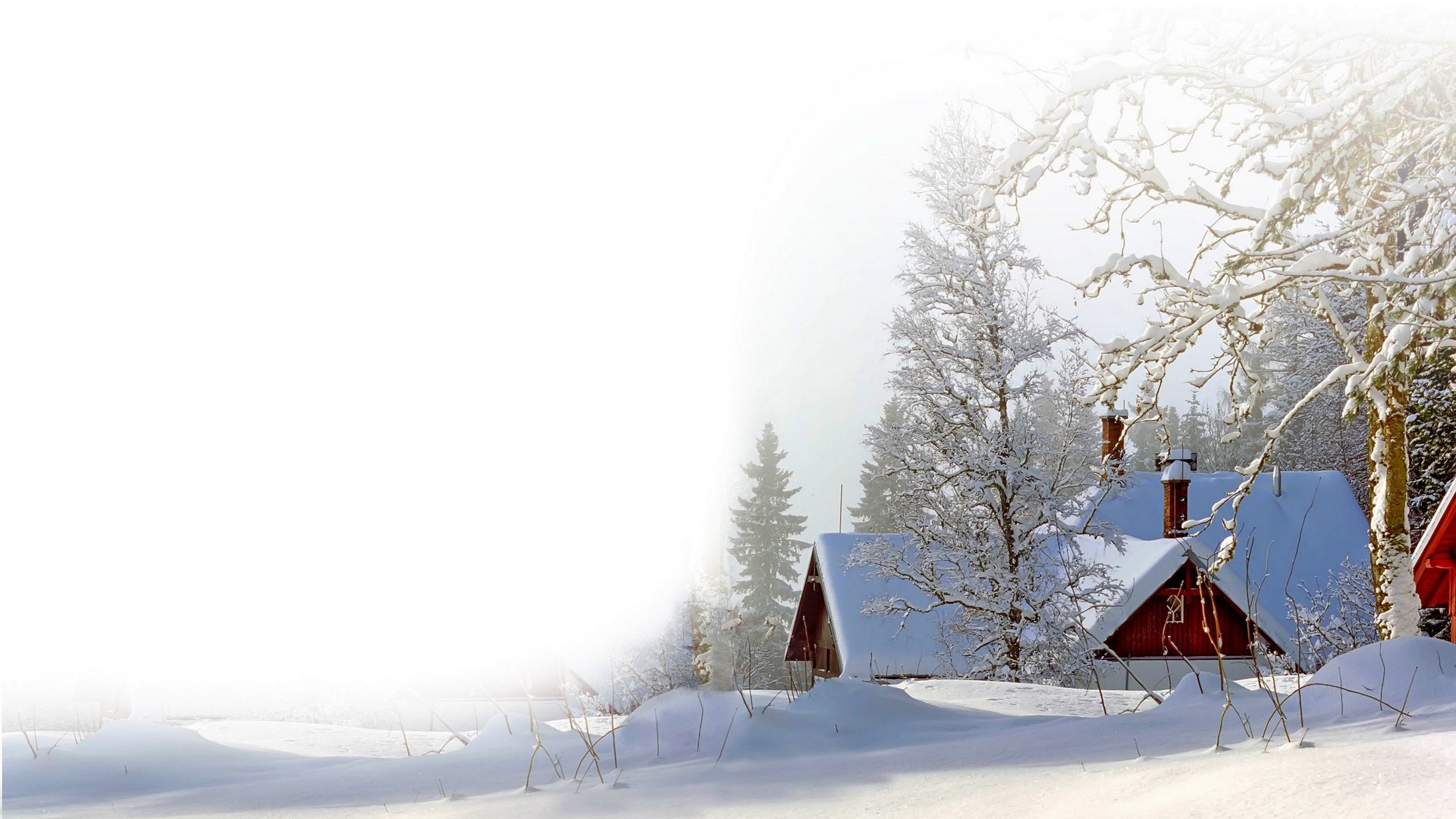 nature house winter snow sky landscape winter white cool nice