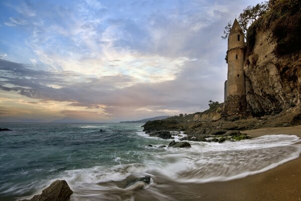 Côte du Pacifique. Tour de Laguna beach