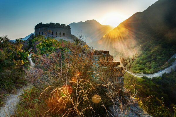 Landscape of the Great Wall of China