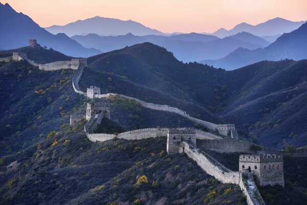 La gran muralla indestructible de China